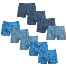 Andrie 9PACK pánské boxerky modré (PS 5584) - velikost L