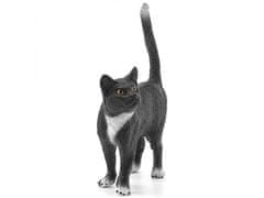 sarcia.eu Schleich Farm World - Černá stojící kočka, figurka pro děti 3+ 