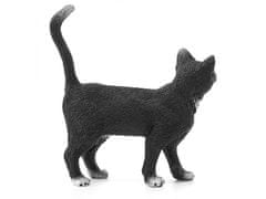 sarcia.eu Schleich Farm World - Černá stojící kočka, figurka pro děti 3+ 