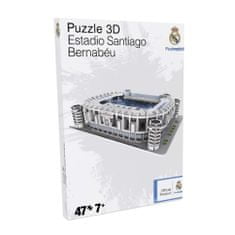 Nanostad Fotbalový stadion Real Madrid - Estadio Santiago Bernabéu 3D Puzzle, 47 dílků