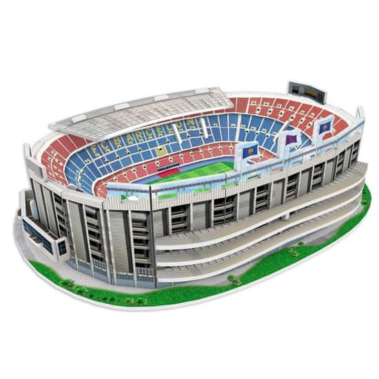 Nanostad Fotbalový stadion FC Barcelona - Camp Nou 3D Puzzle, 24 dílků