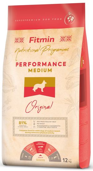 Fitmin Dog medium performance - 12 kg