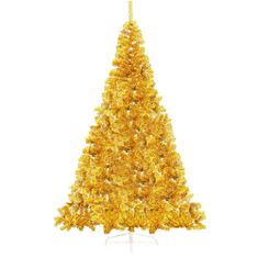Timeless Tools Zlatý umělý vánoční stromek, 210cm 1000 větví