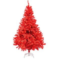 Timeless Tools Červený umělý vánoční stromek, 120cm 230 větví