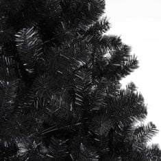 Timeless Tools Černý umělý vánoční stromek, 150cm 415 větví