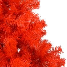 Timeless Tools Červený umělý vánoční stromek, 120cm 230 větví