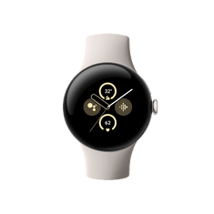 Google Pixel Watch 2, Silver / Porcelain