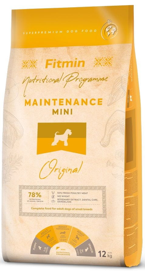 Levně Fitmin Dog mini maintenance - 12 kg