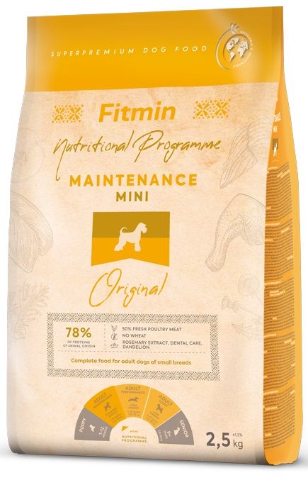Levně Fitmin Dog mini maintenance - 2,5 kg
