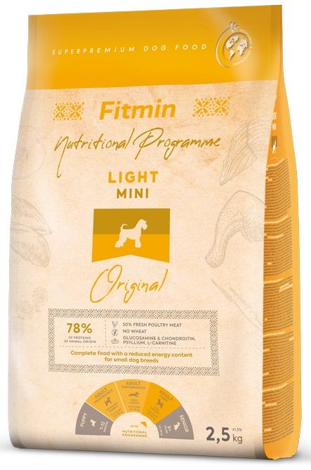 Fitmin Dog mini light - 2,5 kg