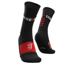 Compressport Pro Racing Socks Winter Run Black/Red T2