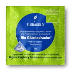 Floragold Zelený čaj BIO Drak štěstí (malina-jasmín) 3x15 ks