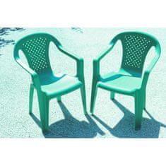 Sada 2 židličky a stoleček Progarden - zelená