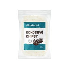 Allnature Kokosové chipsy, 50 g