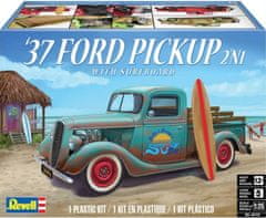 Revell 1937 Ford Pickup Street Rod with Surf Board, Plastic ModelKit MONOGRAM auto 4516, 1/25