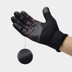 MG Sports rukavice pro ovládání dotykového displeje XL, černé