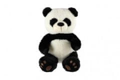 Teddies Panda medvěd/medvídek plyš 35cm