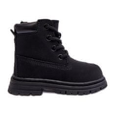 Dětské boty Trapper na zip Black velikost 23