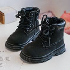 Dětské boty Trapper na zip Black velikost 23