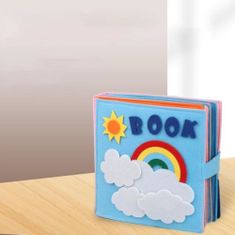 Mormark 3D Montessori kniha aktivit pro děti, senzorická knížka pro ráne učení | FIRSTBOOK
