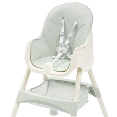 Baby Mix Jídelní židlička Nora dusty green