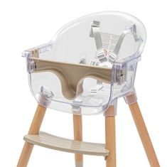 Baby Mix Jídelní židlička Ingrid wooden beige