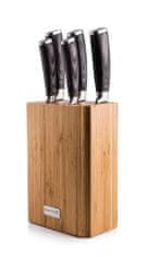 Gourmet Sada nožů G21 Stone 5 ks + bambusový blok