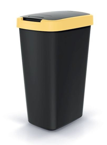 Keden Koš odpadkový výklopný 45L COMPACTA Q sv.žlutá
