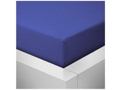 Povlečeme vše Prostěradlo Froté Lux 220x200 cm tmavě modrá