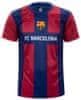 FotbalFans Sportovní tričko FC Barcelona, modro-vínové | XL