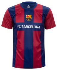 FotbalFans Sportovní tričko FC Barcelona, modro-vínové | XL