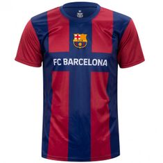 FotbalFans Dětský tréninkový dres FC Barcelona, tričko a šortky | 13-14r