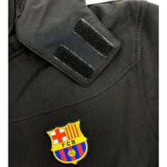 FotbalFans Dětská bunda FC Barcelona, softshell, černá | 11-12r