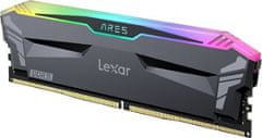 Lexar ARES RGB 32GB (2x16GB) DDR5 6800 CL34, černá