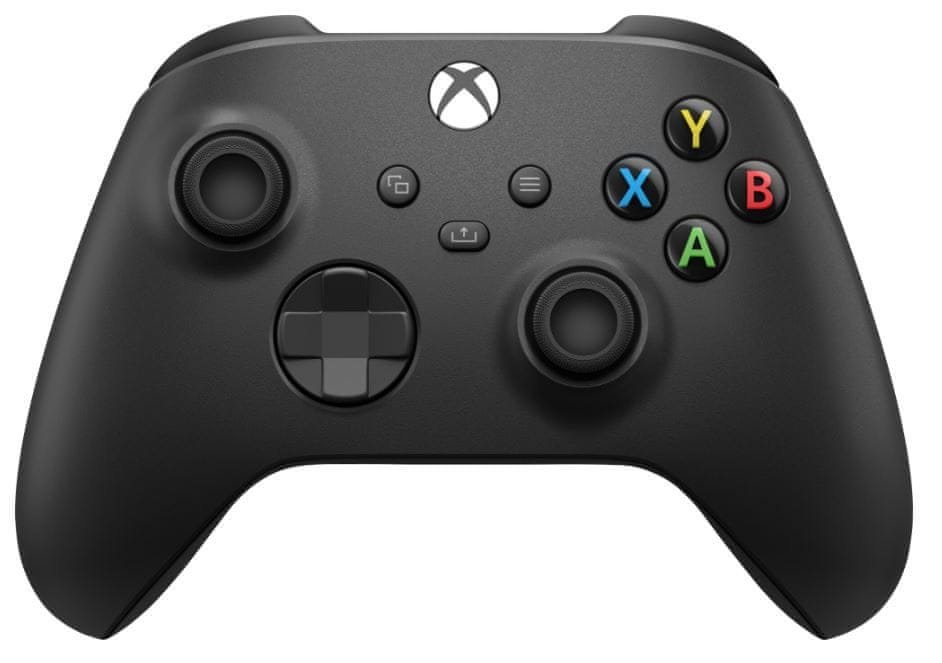 Levně Microsoft Xbox Series Bezdrátový ovladač, Carbon Black (QAT-00009)