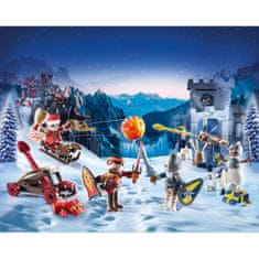 Playmobil Adventní kalendář 71346 Novelmore Boj na sněhu