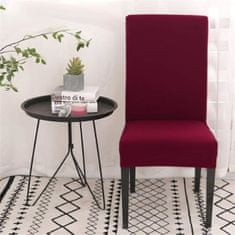 HOME & MARKER® Univerzální potahy na židle, Elastické potahy na židle, Potah na židli (4ks) | CHAIRGLAM Béžová