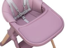 MoMi Jídelní židlička KALA růžová