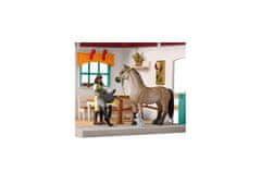 sarcia.eu Schleich Horse Club - Sedlovna, stáj, figurky pro děti 5+ 