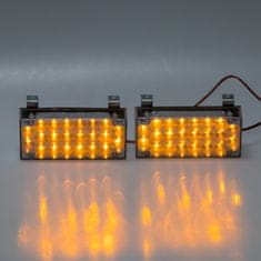 Stualarm PREDATOR LED vnější 12V oranžový 40x94x24mm