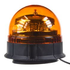 Stualarm PROFI LED maják 12-24V 12x3W oranžový magnet ECE R65 145mm