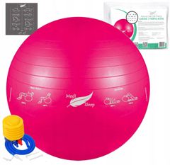 Medi Sleep Gymnastický rehabilitační míč 65 cm s míčem na cvičení