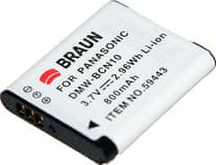 BRAUN Braun akumulátor PANASONIC BCN10, Leica BP-DC14, 800mAh