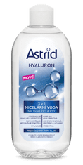 Astrid ASTRID HYALURON čistící micelární voda 3v1, 400 ml