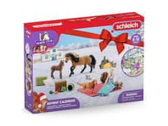 sarcia.eu Schleich Horse Club - Adventní kalendář pro děti, sada figurek 5+ 