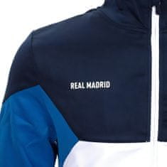 FotbalFans Dětská sportovní bunda Real Madrid FC, ocean | 11-12r