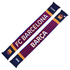 FotbalFans Šála FC Barcelona, oboustranná, modrá a vínová