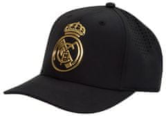 FotbalFans Kšiltovka Real Madrid FC, černá a zlatá, 56-61 cm