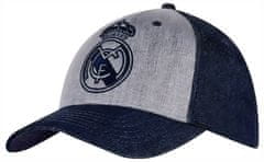 FotbalFans Kšiltovka Real Madrid FC, modro-šedá, 55-61cm