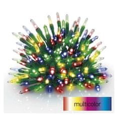 Emos LED vánoční řetěz Tradit 17,85 m barevný
